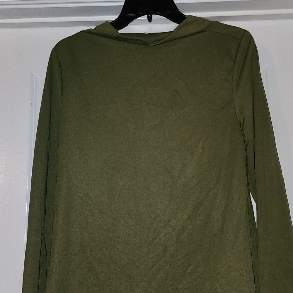 Olive Long Sleeve Top - Picture 4 of 6